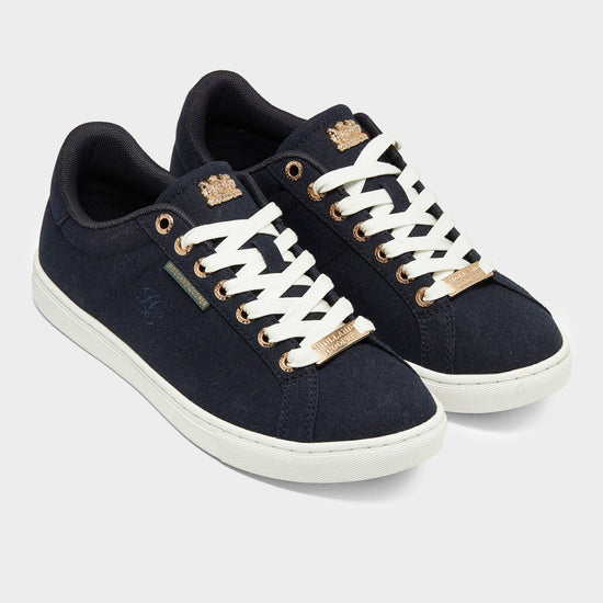 Womens Chelsea Court Trainer Ink Navy