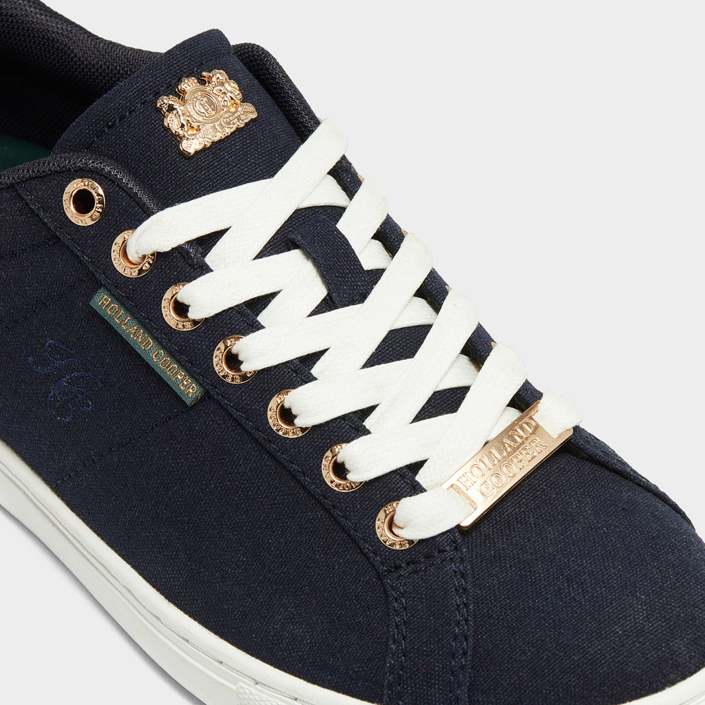 Womens Chelsea Court Trainer Ink Navy