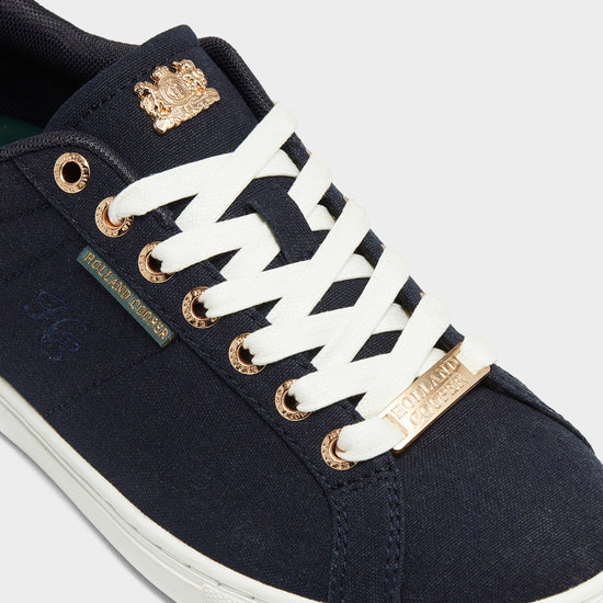 Womens Chelsea Court Trainer Ink Navy