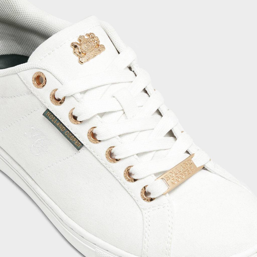 Womens Chelsea Court Trainer White