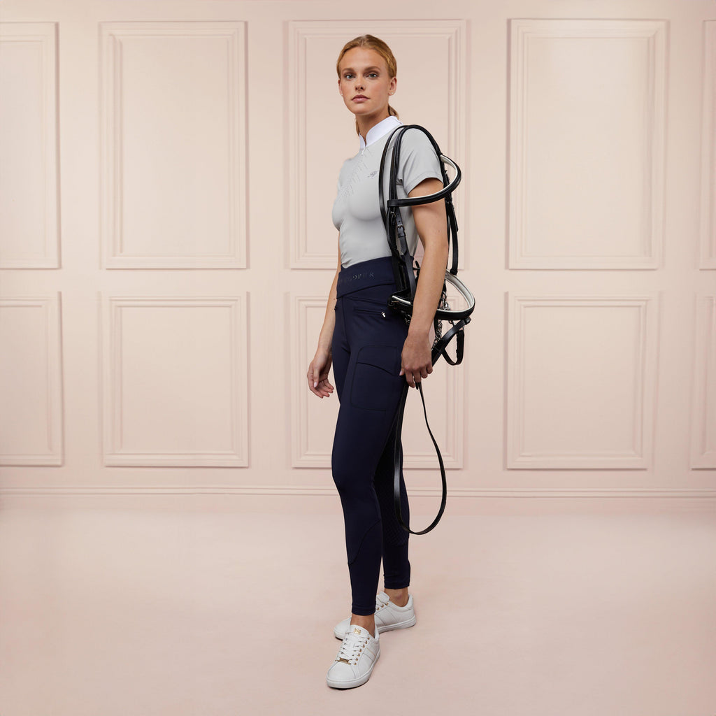 Womens Cooper Training Breeches Ink Navy