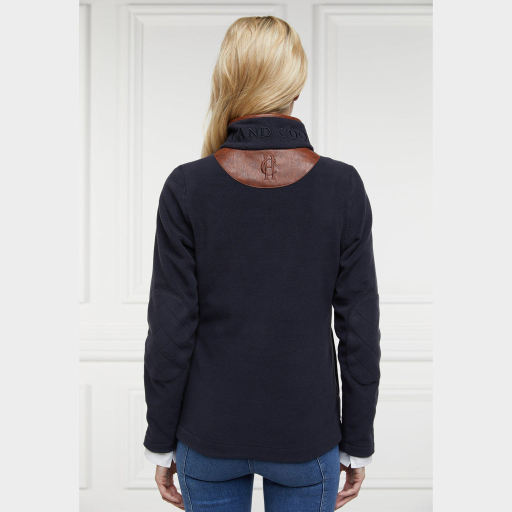 Womens Country Half Zip Fleece Ink Navy