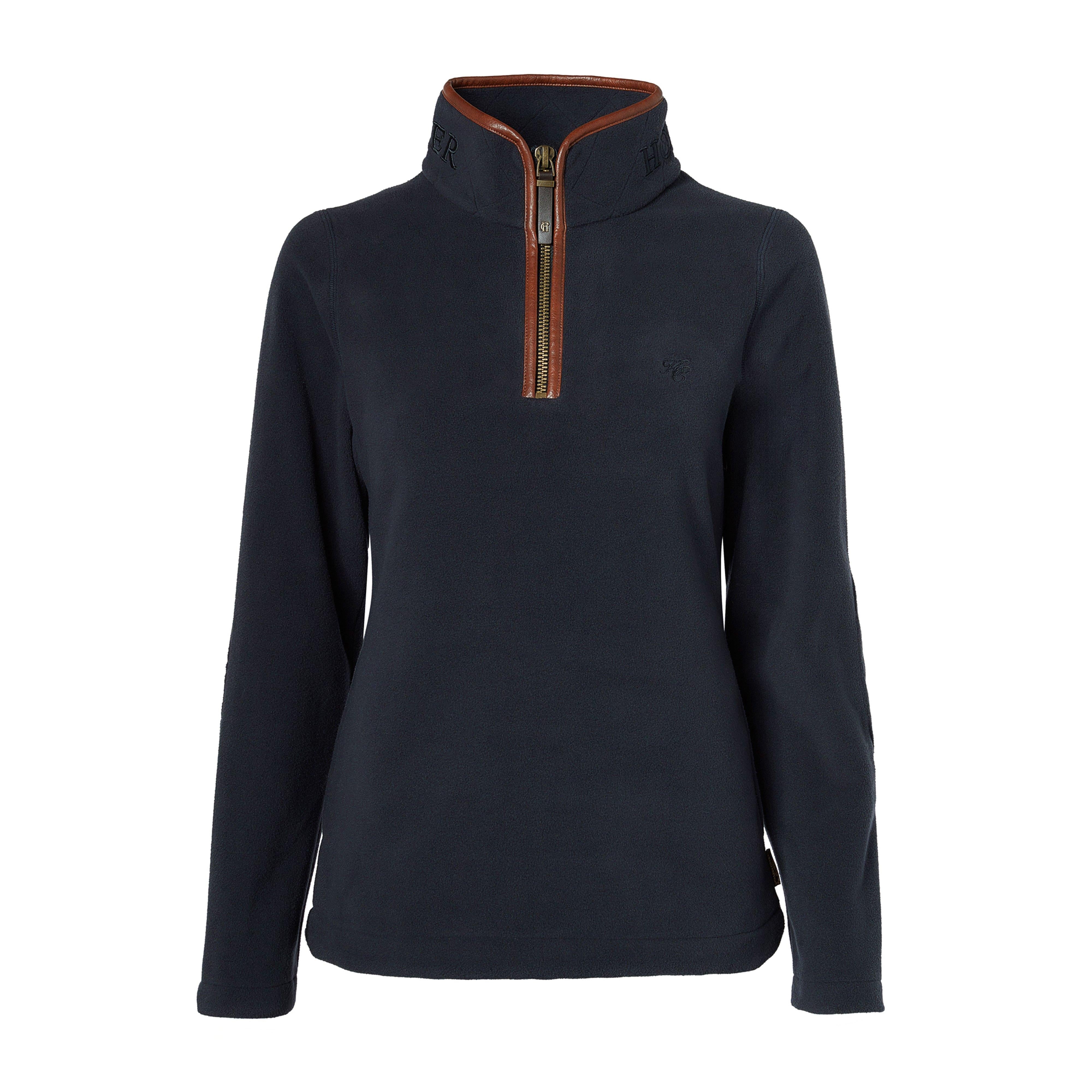 Womens Country Half Zip Fleece Ink Navy