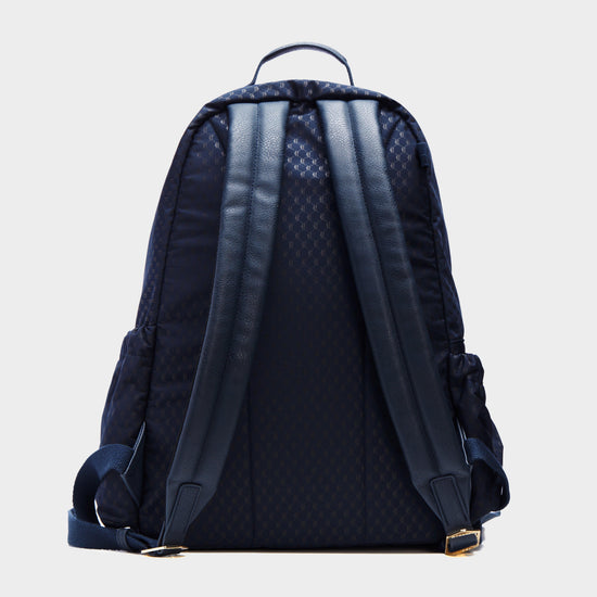 Burghley Backpack Ink Navy Monogram