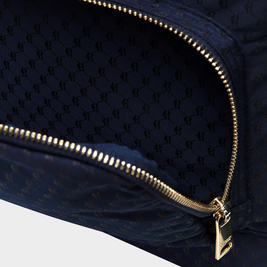 Burghley Backpack Ink Navy Monogram