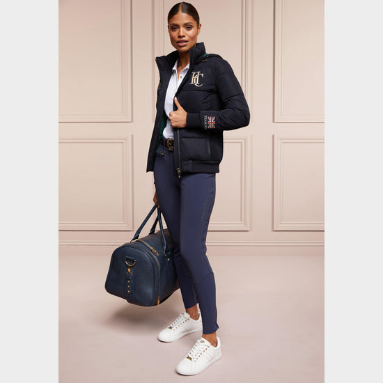 Womens Premium Mid Rise Breeches Yale Blue