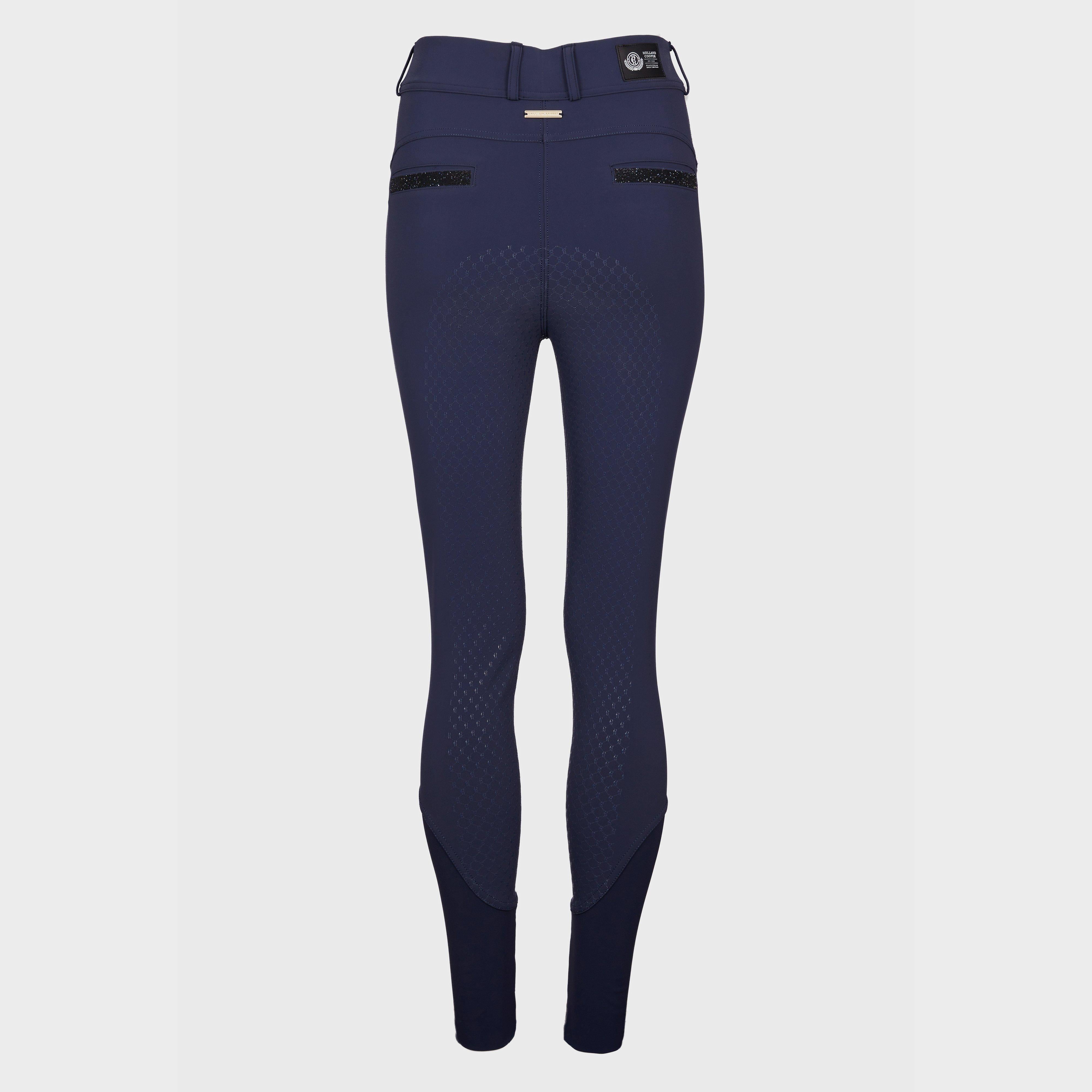 Womens Premium Mid Rise Breeches Yale Blue