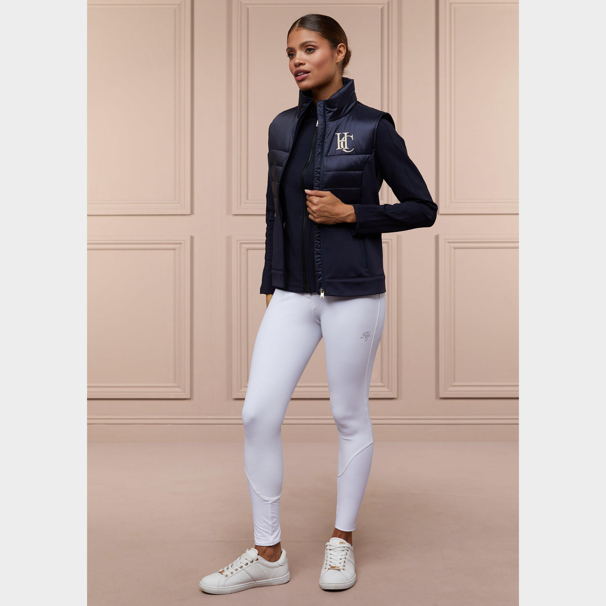 Womens Hybrid Gilet Ink Navy