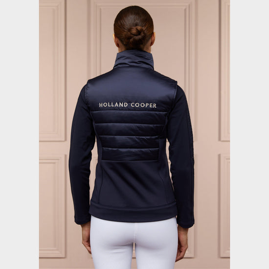 Womens Hybrid Gilet Ink Navy