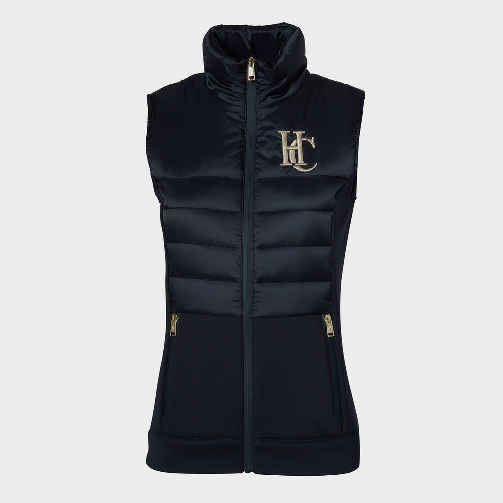Womens Hybrid Gilet Ink Navy