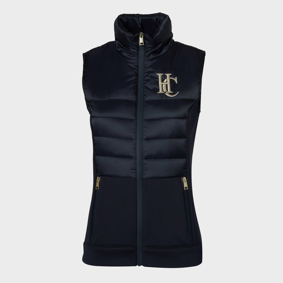 Womens Hybrid Gilet Ink Navy