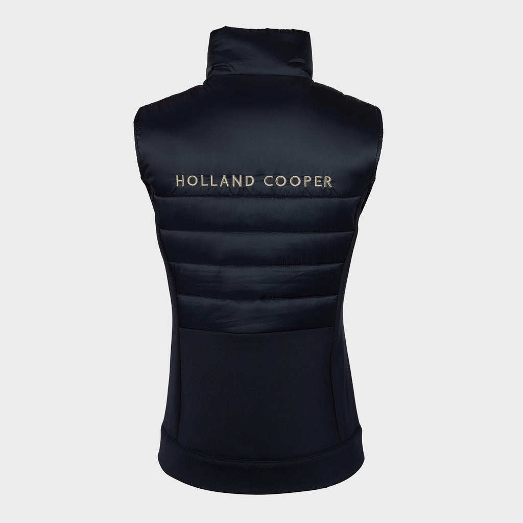 Womens Hybrid Gilet Ink Navy
