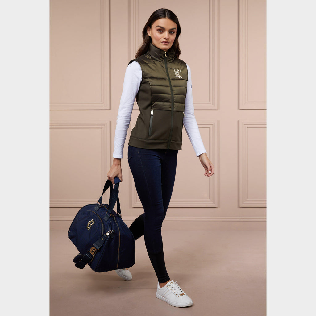 Womens Hybrid Gilet Heritage Khaki