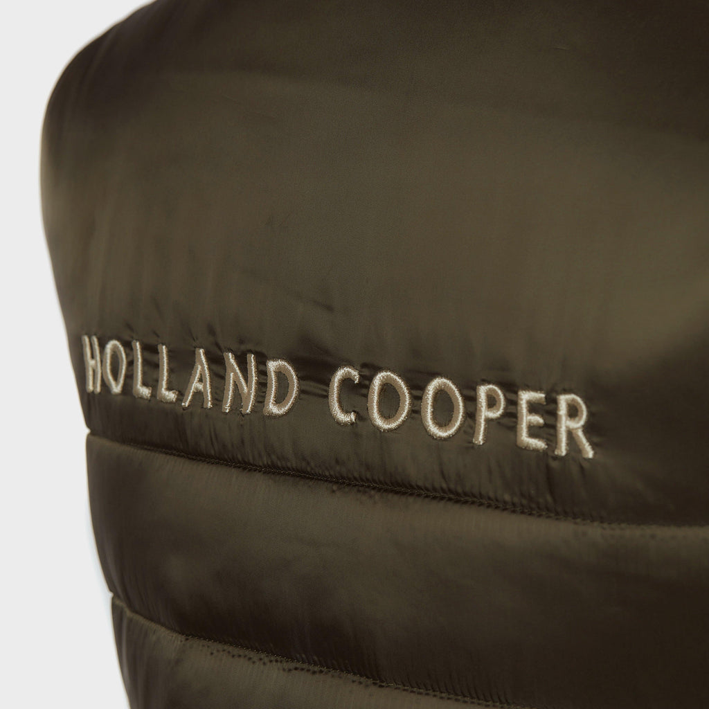 Womens Hybrid Gilet Heritage Khaki