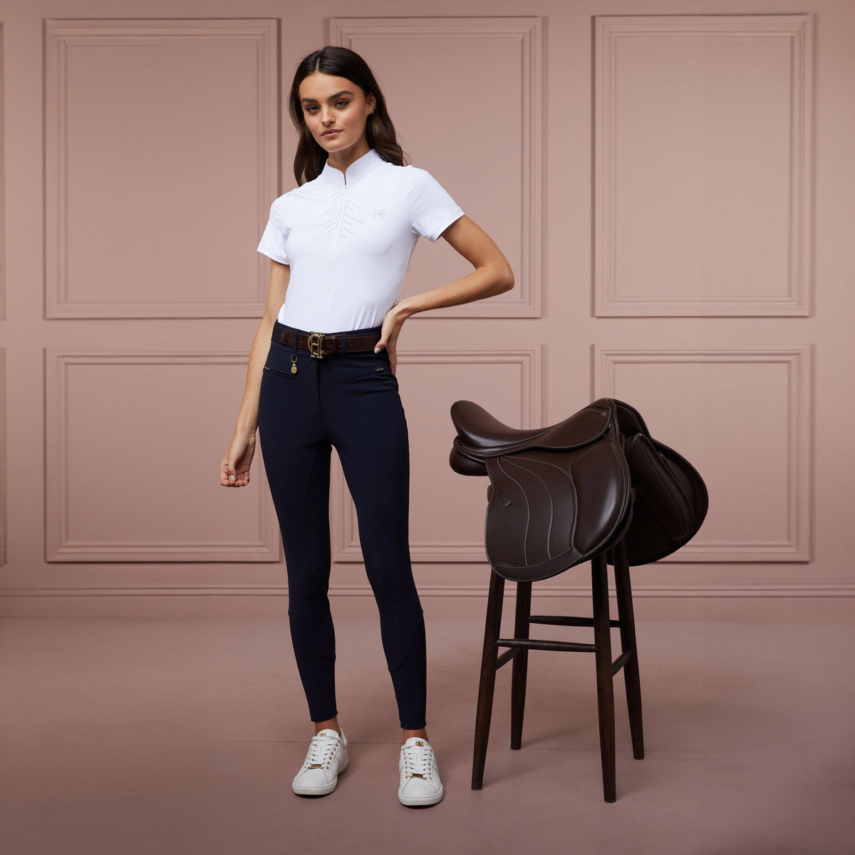 Womens Windsor Breeches Ink Navy