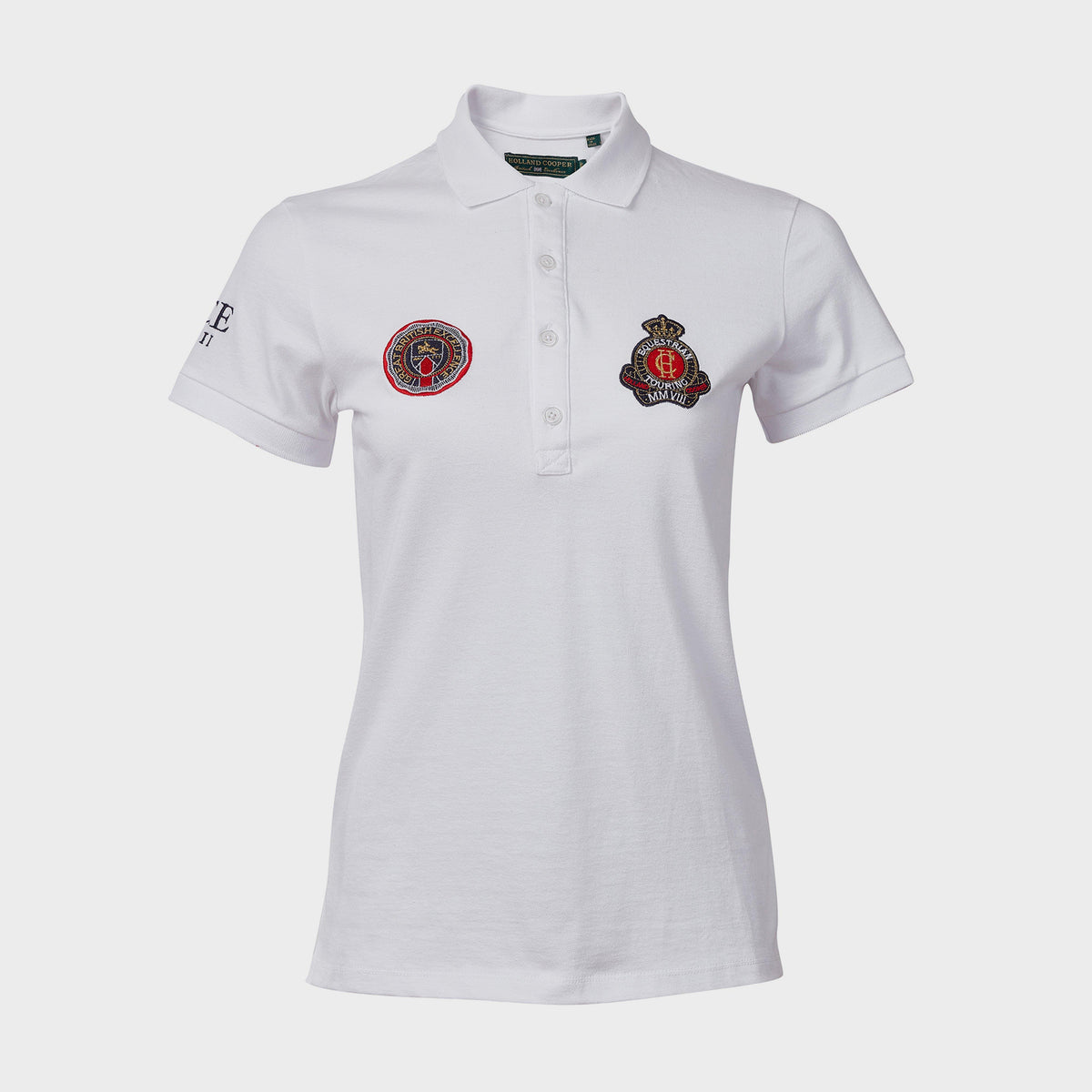 Womens Team Polo Shirt White