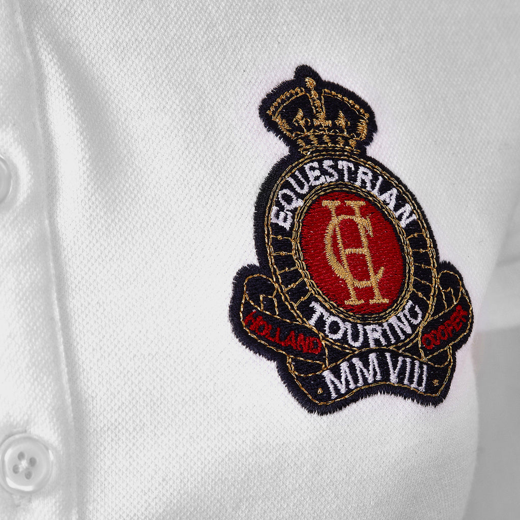 Womens Team Polo Shirt White