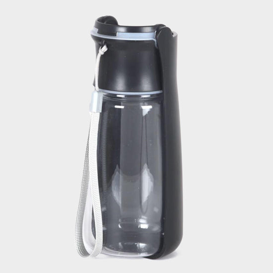 Dog Water Bottle Black