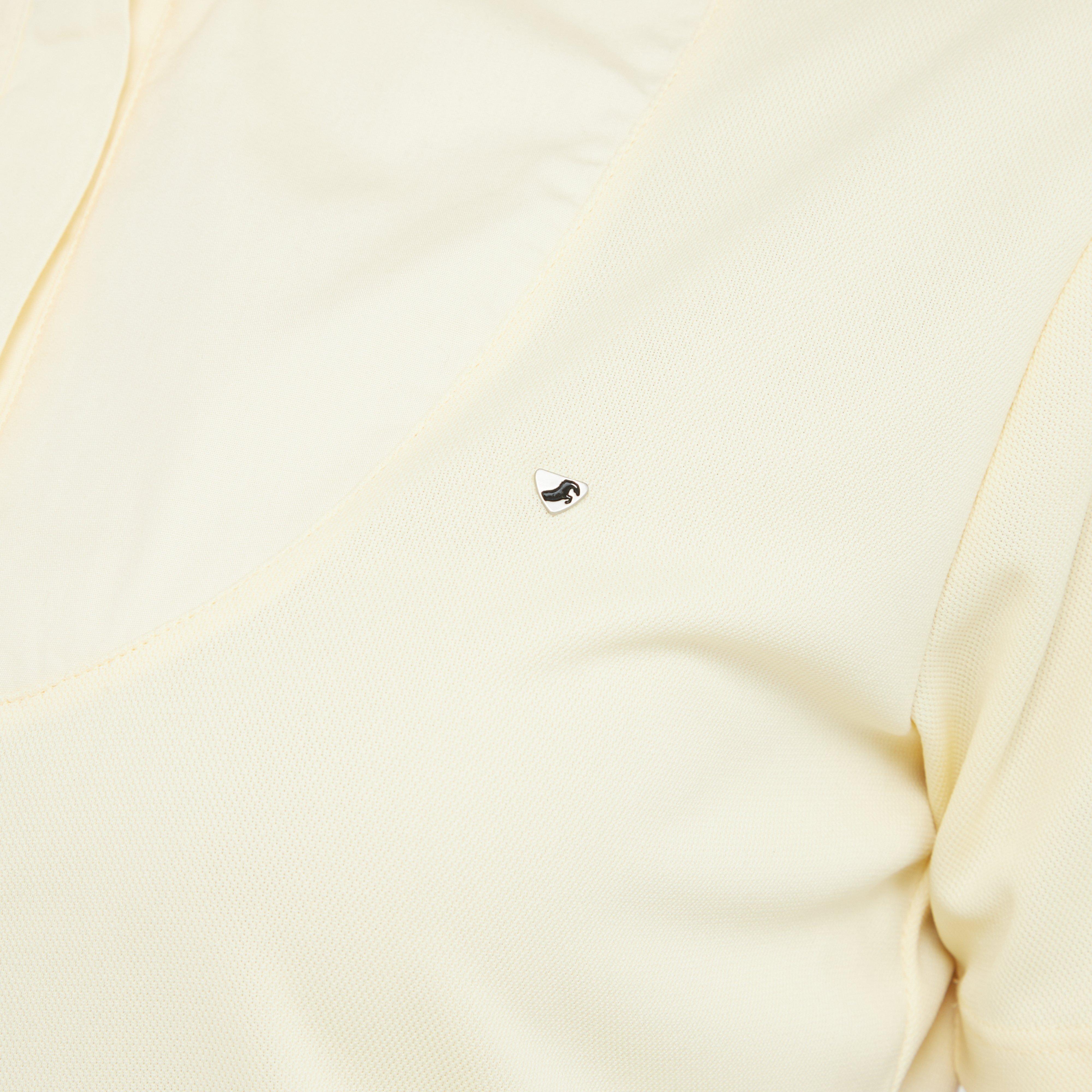 Womens Short Sleeve Tie Shirt Yellow