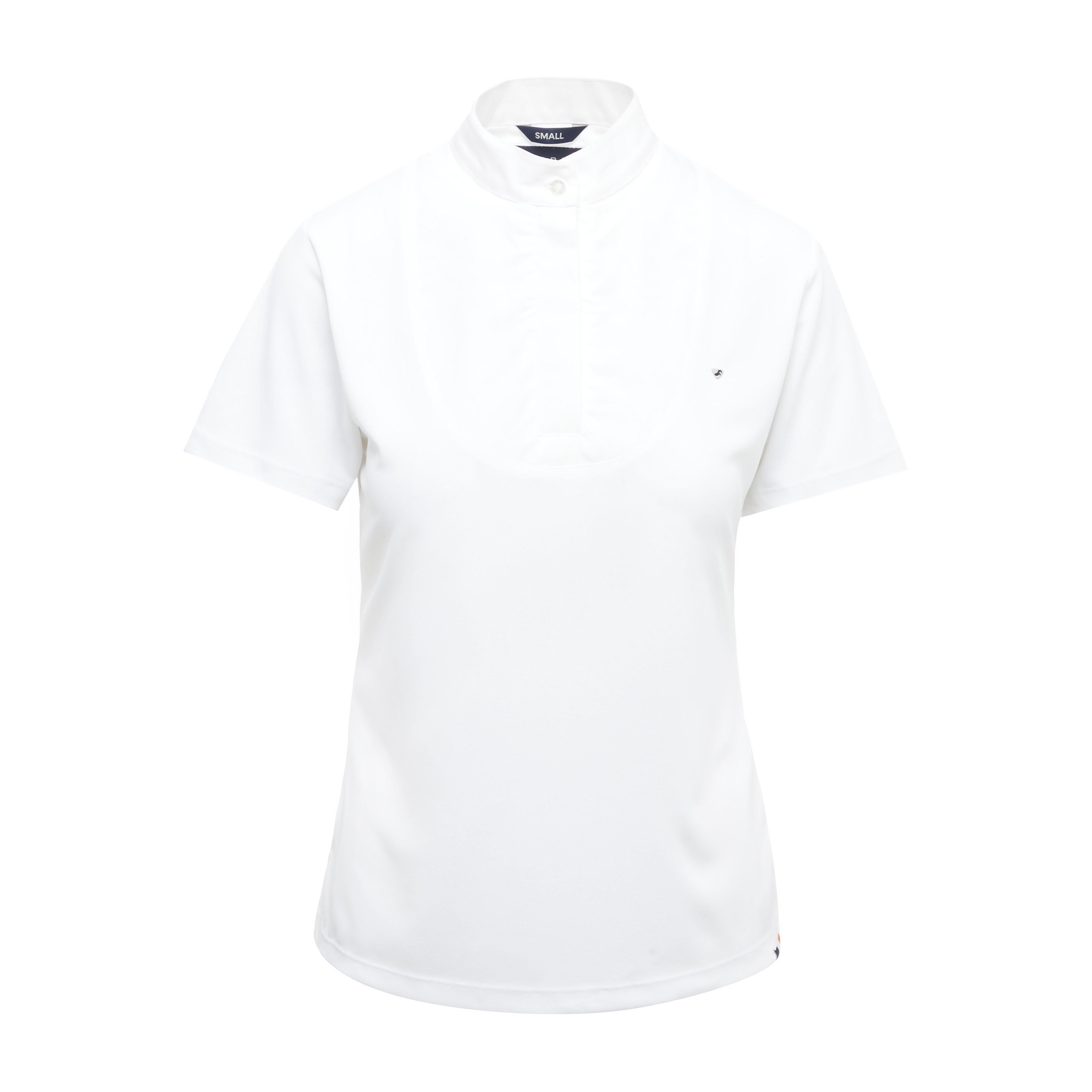 Womens Short Sleeve Stock Shirt White