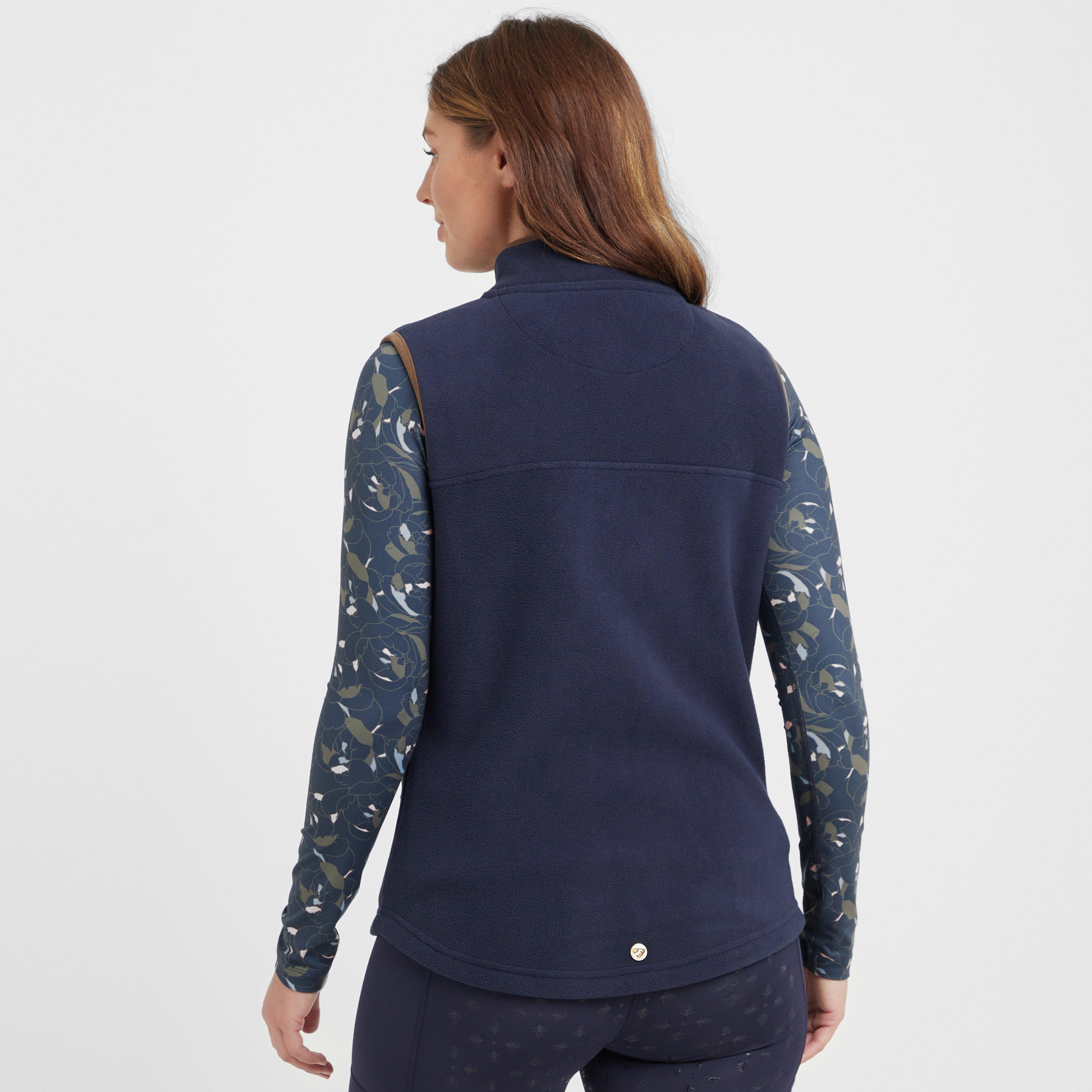 Womens Fleece Gilet Navy