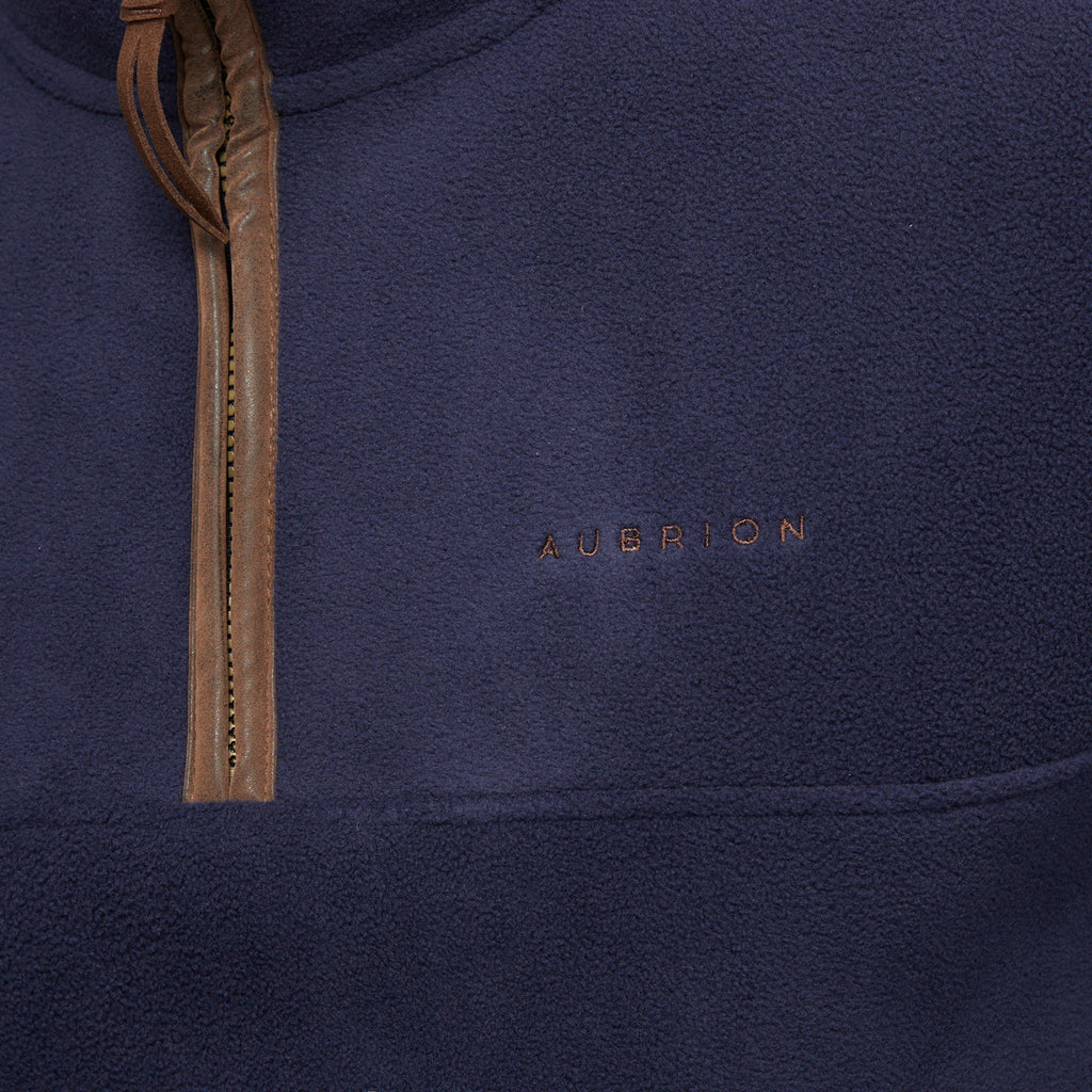 Mens Half Zip Fleece Navy