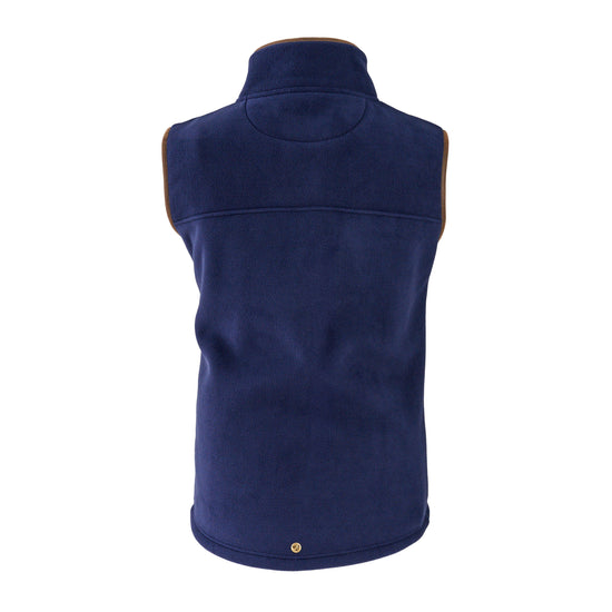Mens Fleece Gilet Navy