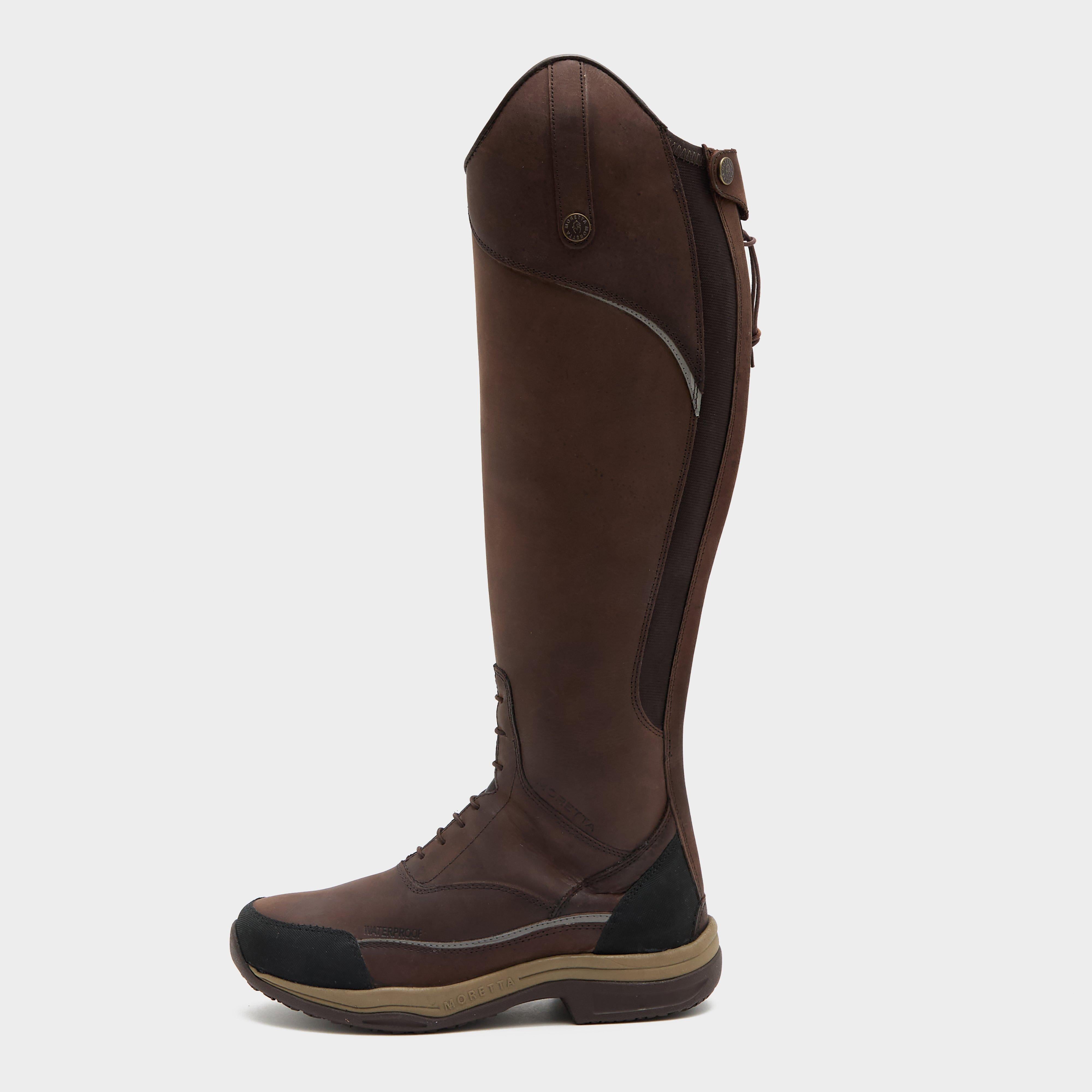 Womens Voltana Long XGrip Boots Brown