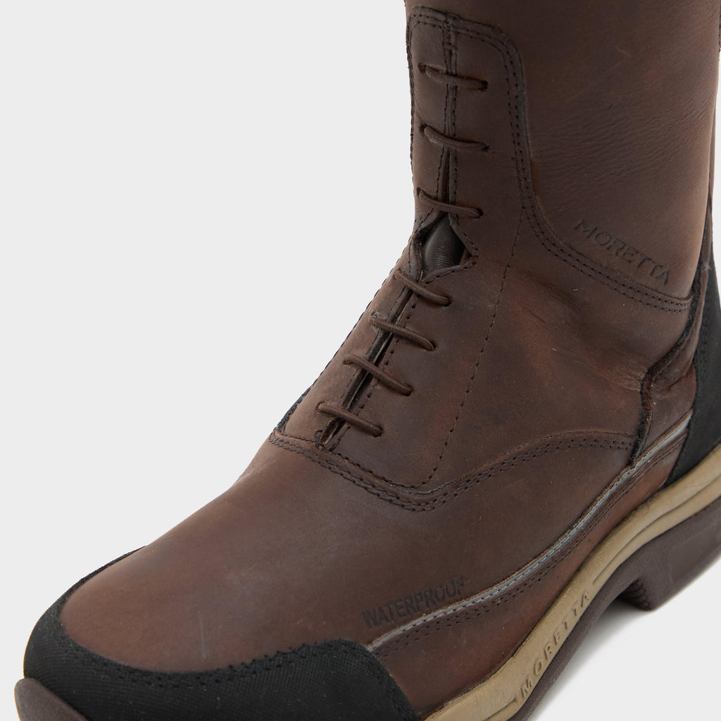 Womens Voltana Long XGrip Boots Brown