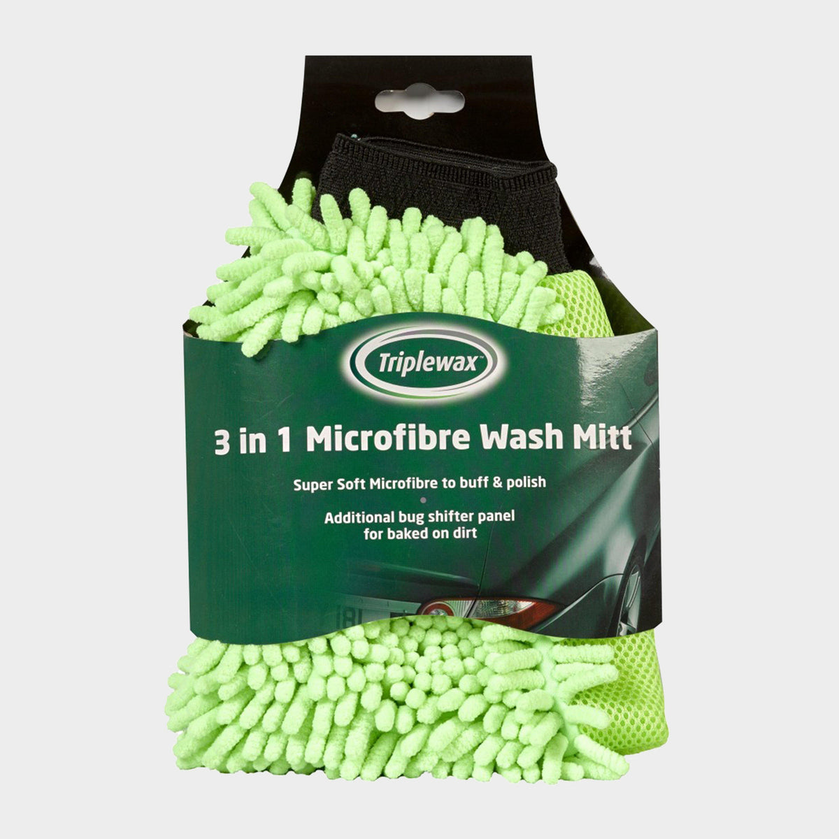 3 in 1 Microfibre Wash Mitt