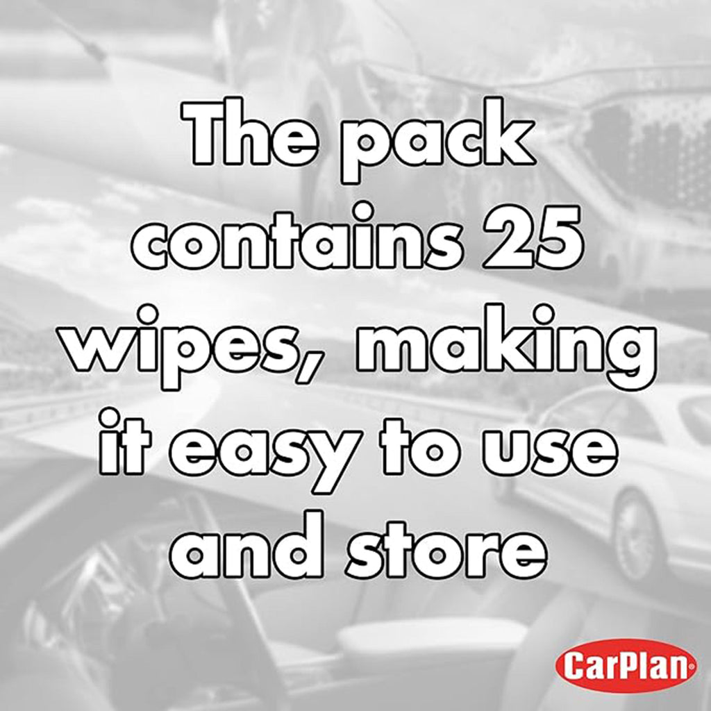 Interior & Exterior Glass Screen Wipes