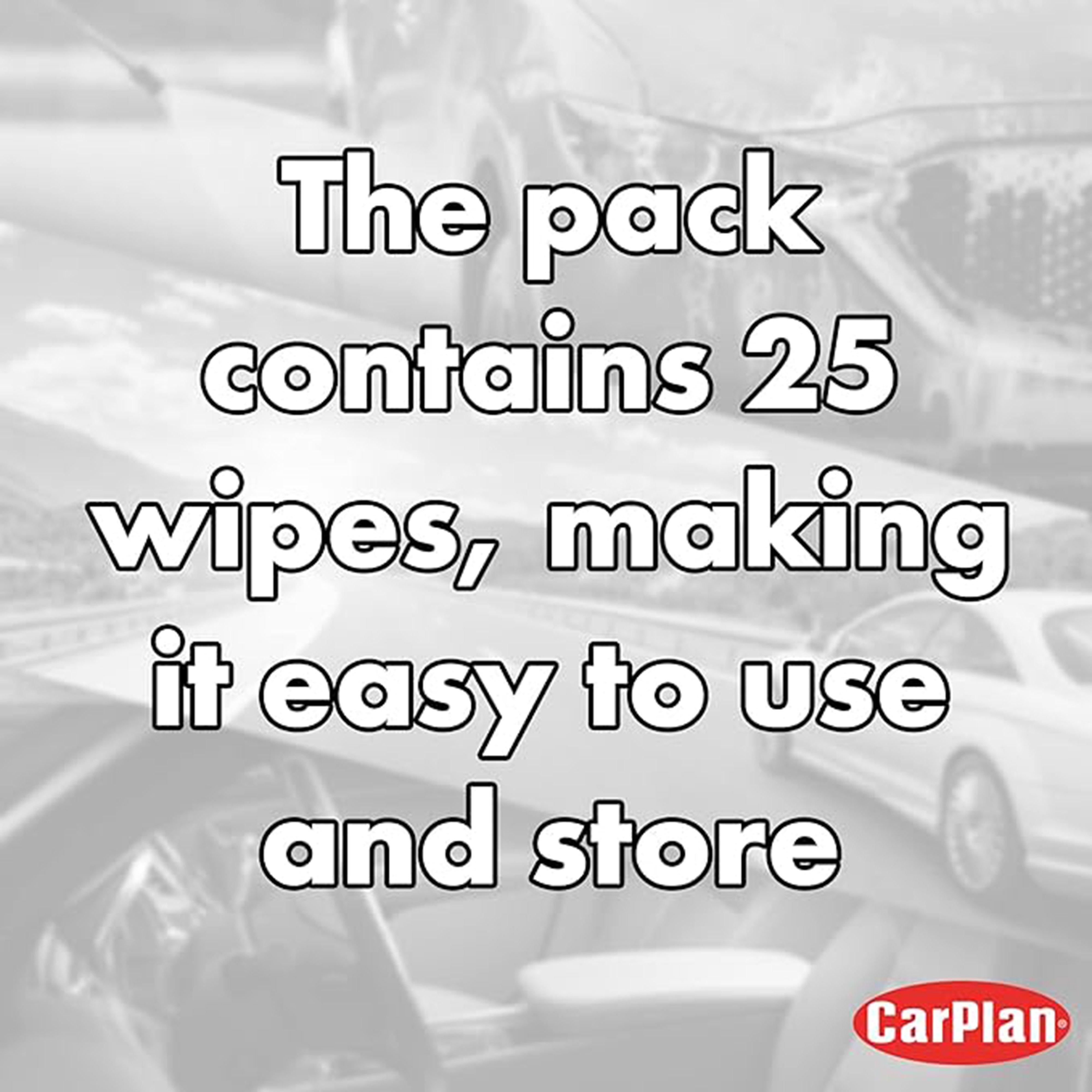 Interior & Exterior Glass Screen Wipes