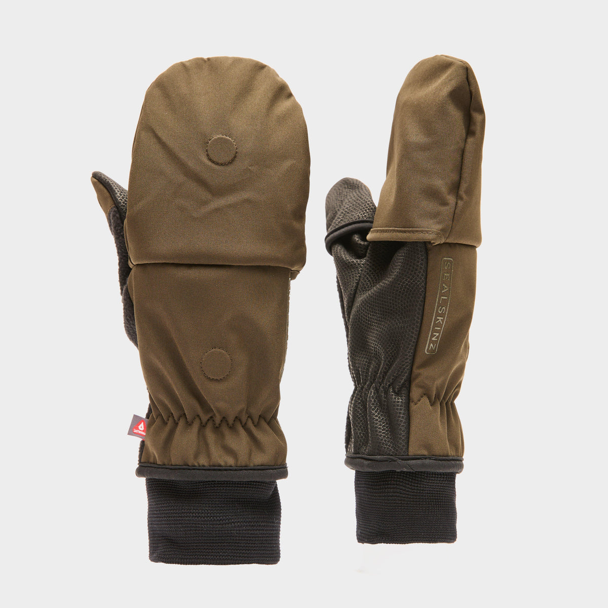 Walpole Windproof Cold Weather Convertible Mitt's Brown