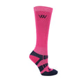 Young Rider Pro Socks 2 Pack Pink