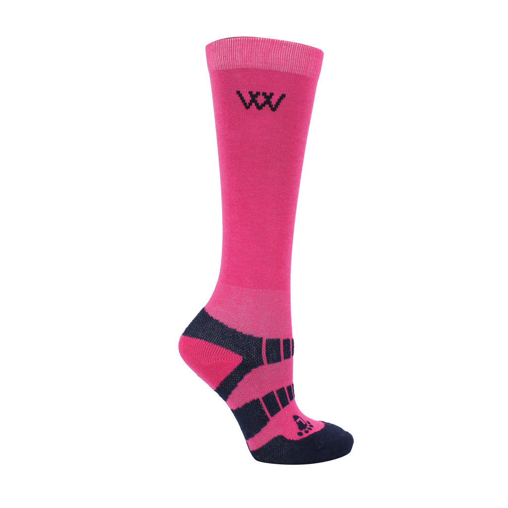 Young Rider Pro Socks 2 Pack Pink