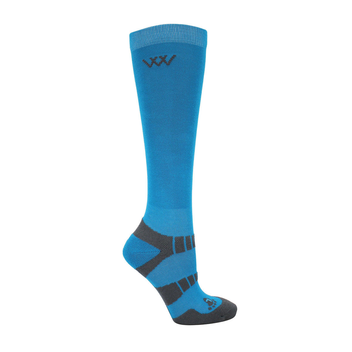 Young Rider Pro Socks 2 Pack Turquoise
