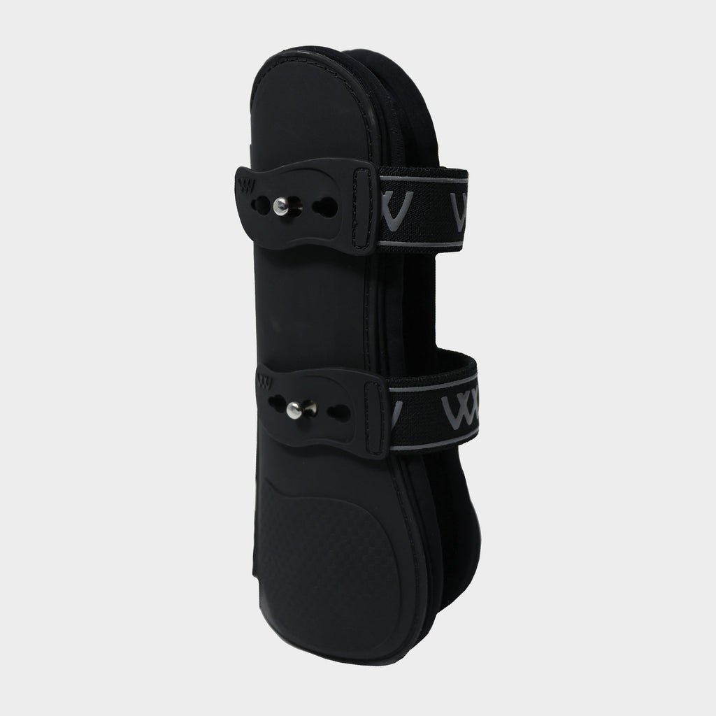 Vision Tendon Boots Black/Brushed Steel