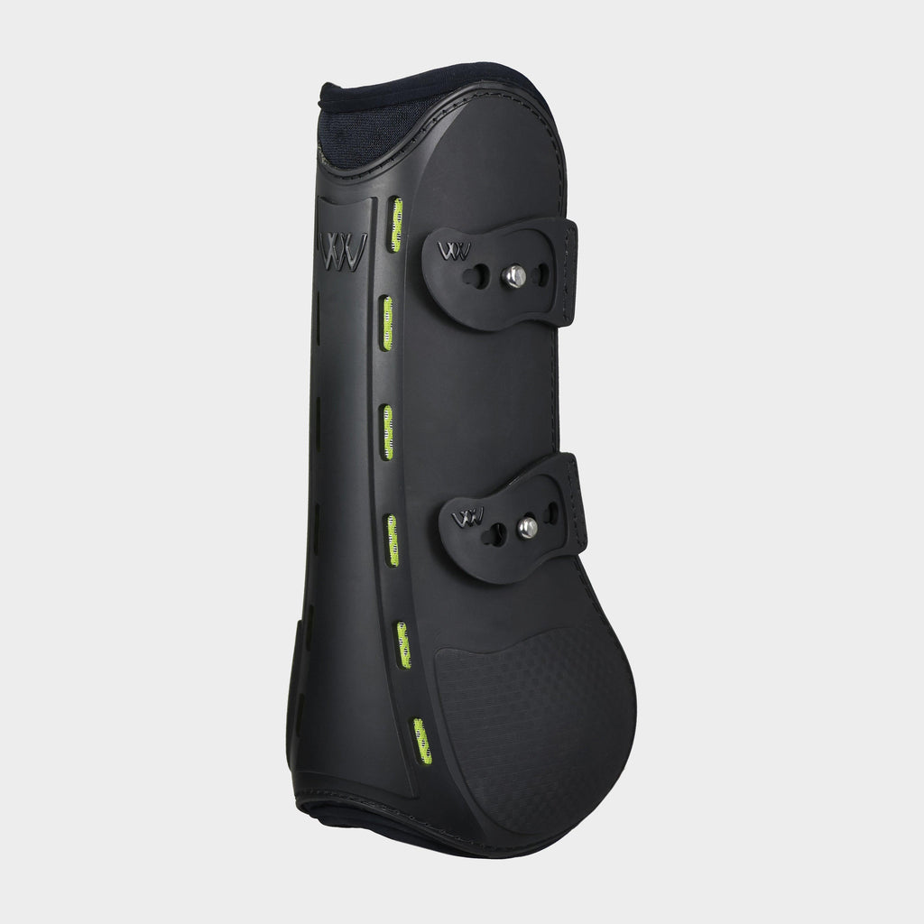 Vision Tendon Boots Black/Brushed Steel