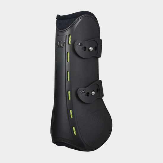 Vision Tendon Boots Black/Brushed Steel