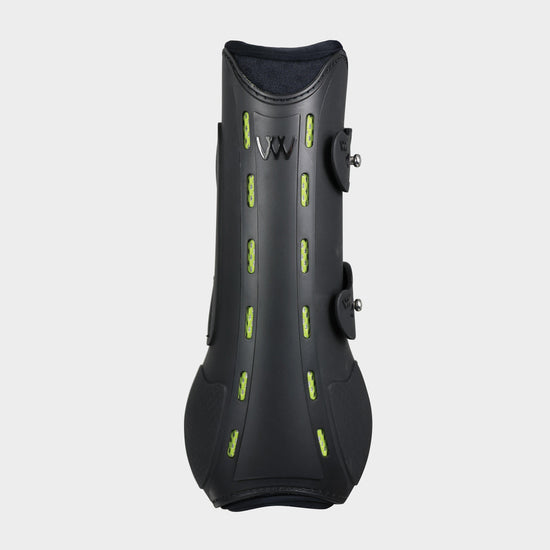 Vision Tendon Boots Black/Brushed Steel