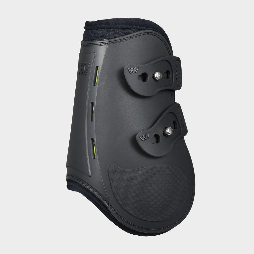 Vision Fetlock Boots Black/Brushed Steel