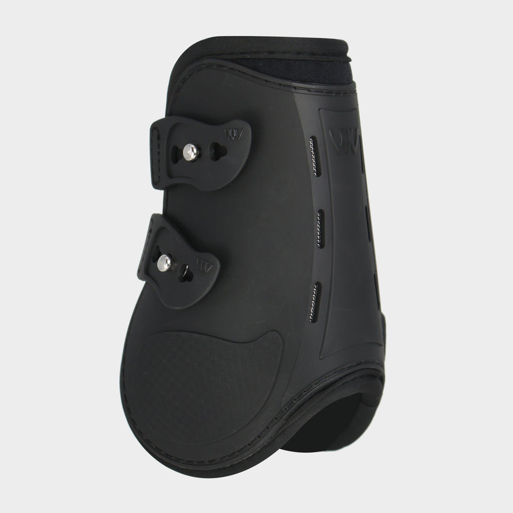 Vision Fetlock Boots Black/Brushed Steel