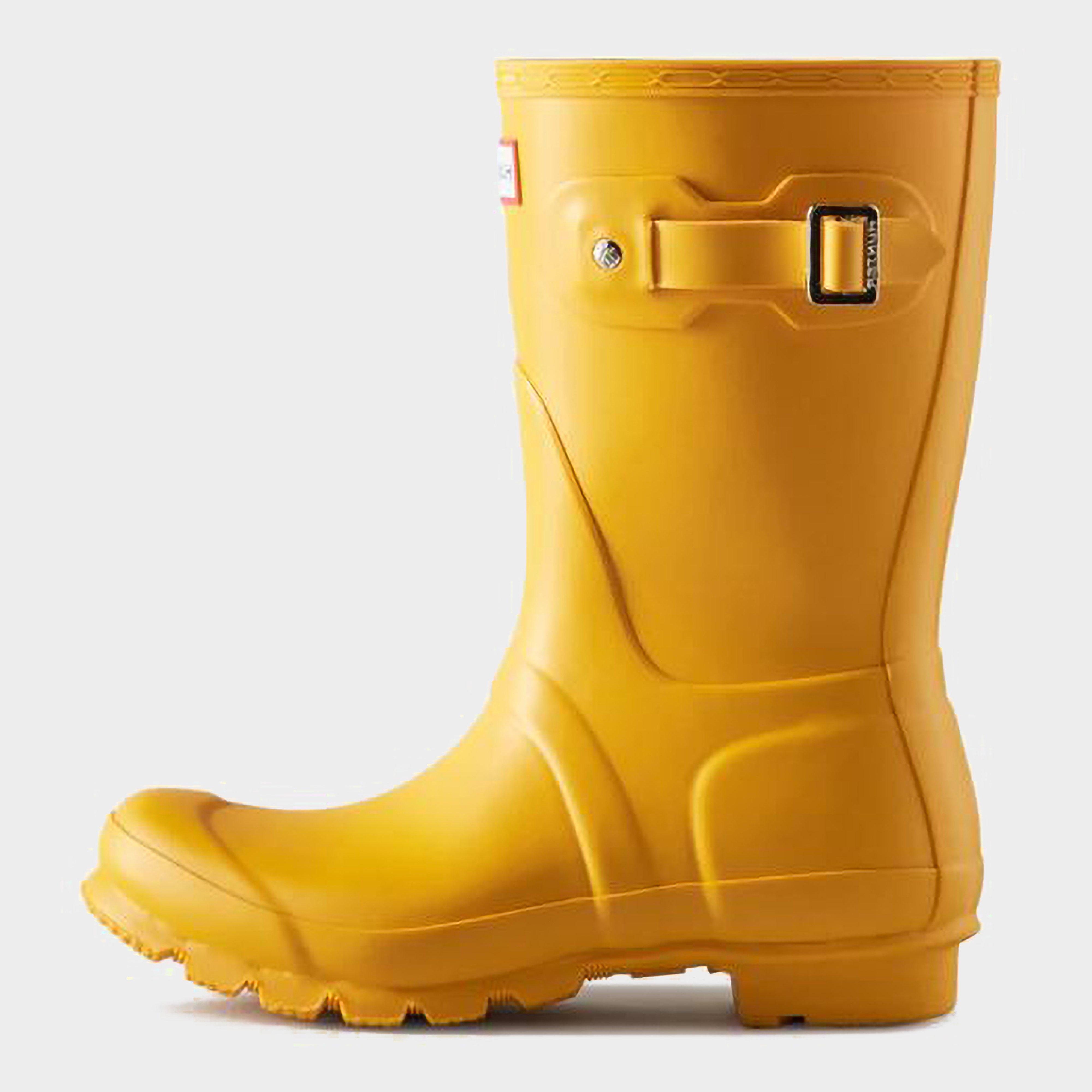 Womens Original Short Wellington Boots Hunter Yellow