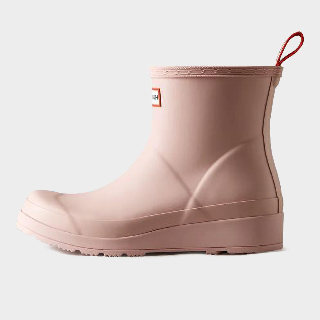 Womens Play Short Wellington Boots Pink