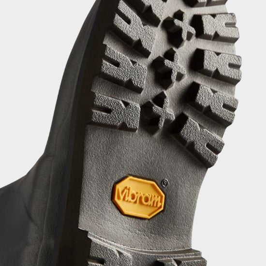 Womens Balmoral Commando Tall Wellington Boots Navy