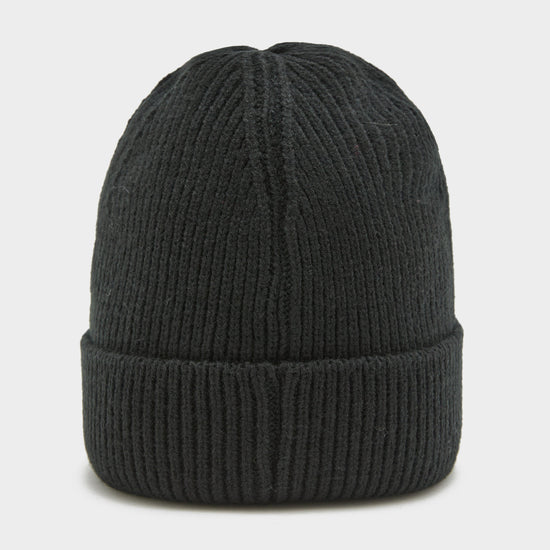 Green Label Rory Turn Up Beanie Black