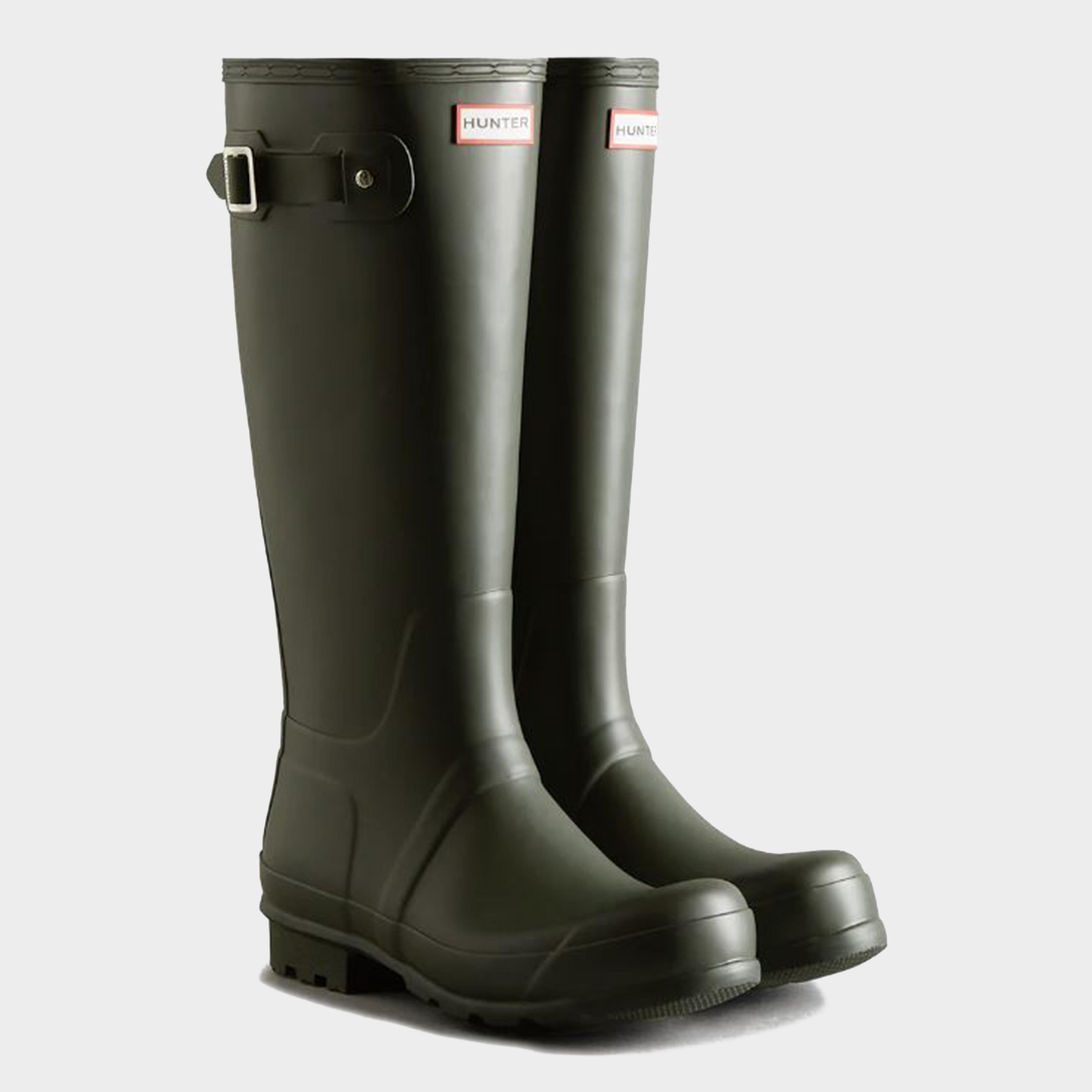 Mens Original Tall Wellington Boots Dark Olive