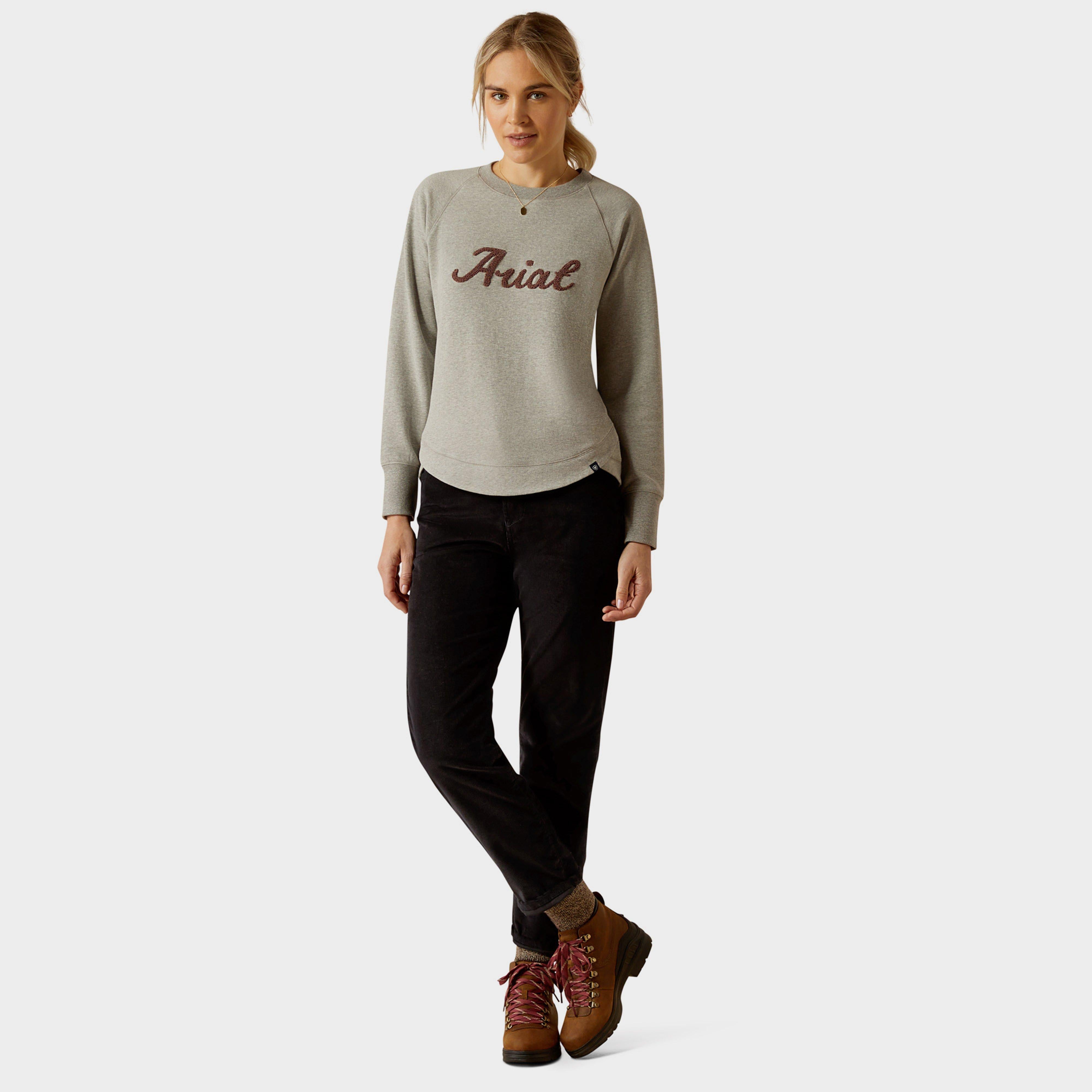Womens Benicia Sweatshirt Heather Grey