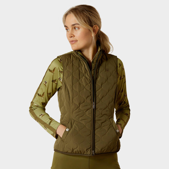 Womens Ashley 2.0 Insulated Gilet Winter Moss