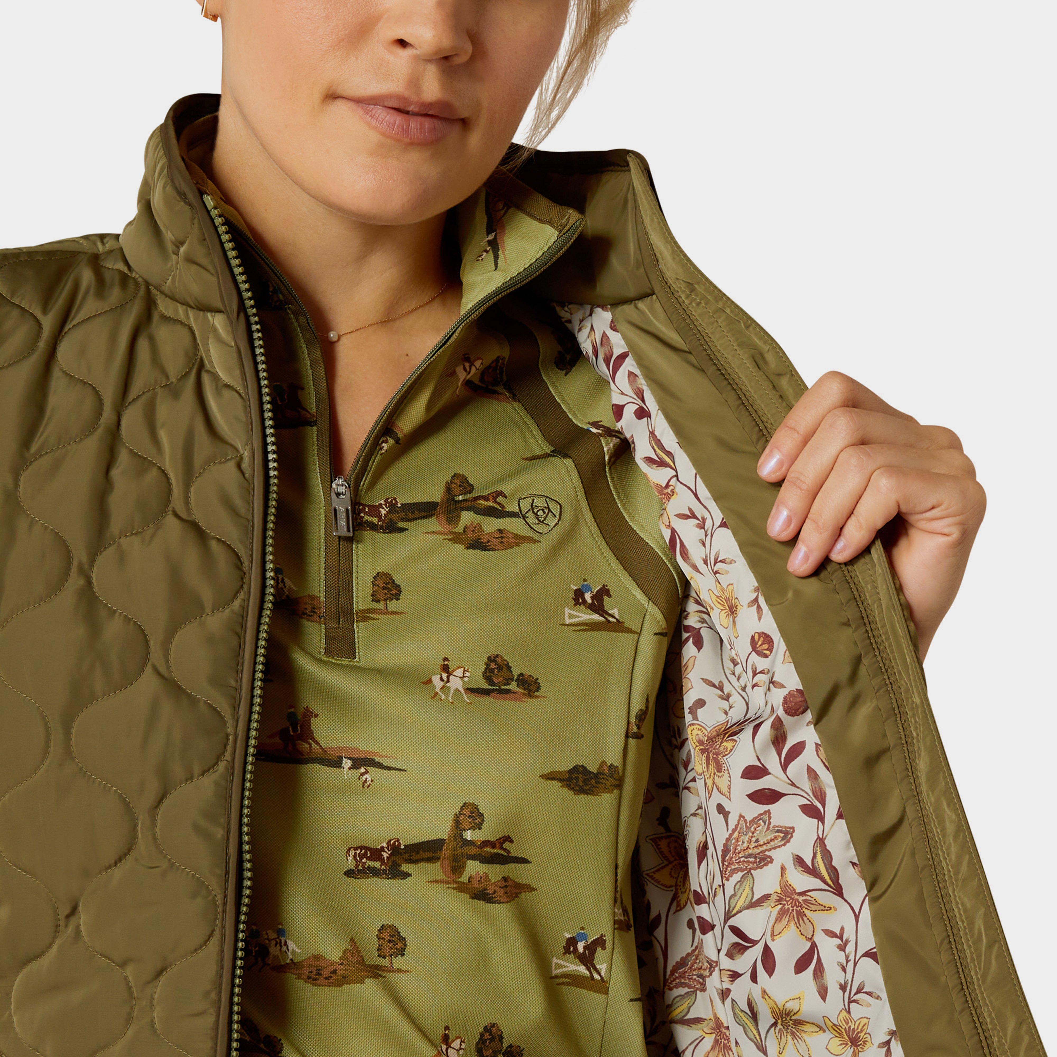 Womens Ashley 2.0 Insulated Gilet Winter Moss